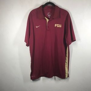 Nike Florida State FSU polo size large